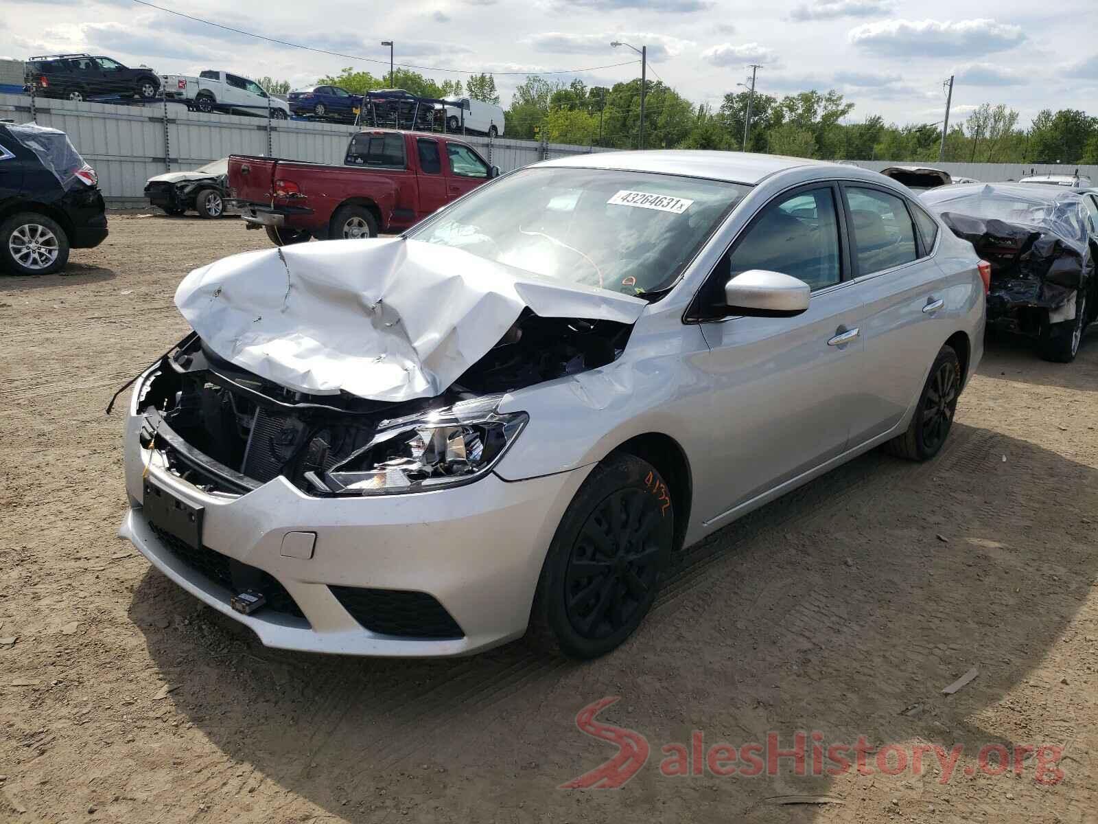 3N1AB7AP8KY319709 2019 NISSAN SENTRA