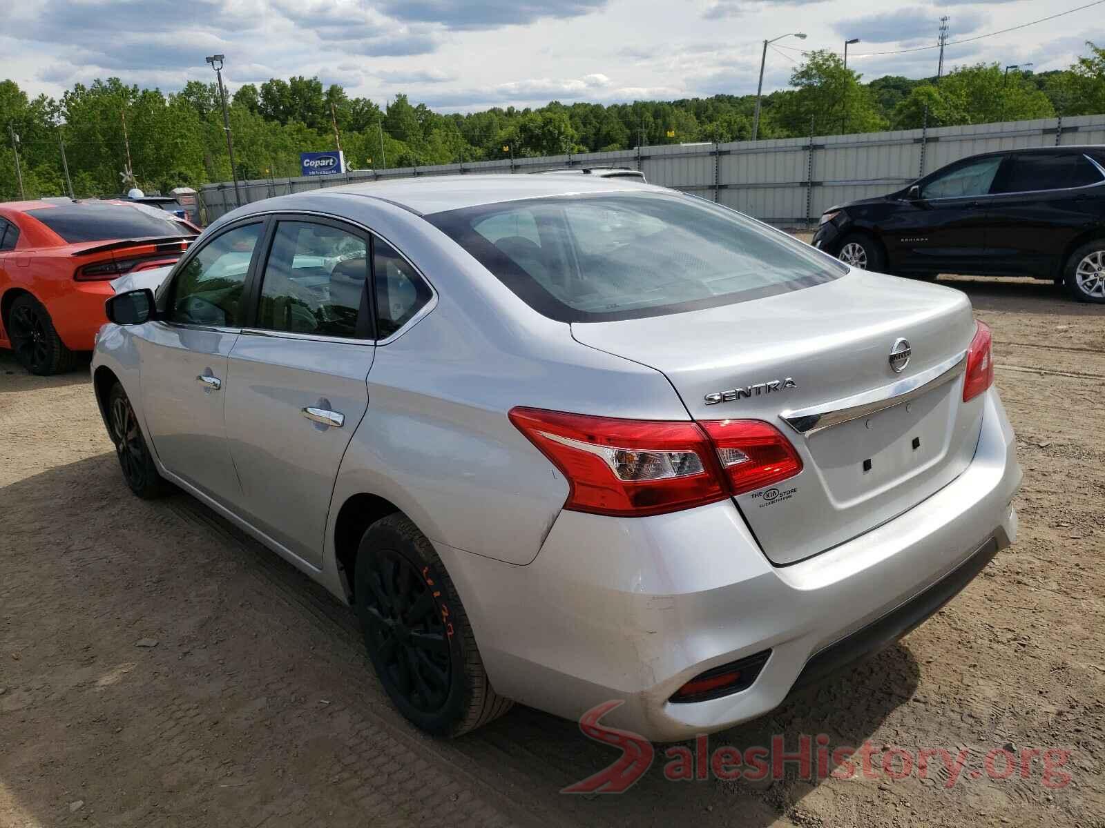 3N1AB7AP8KY319709 2019 NISSAN SENTRA