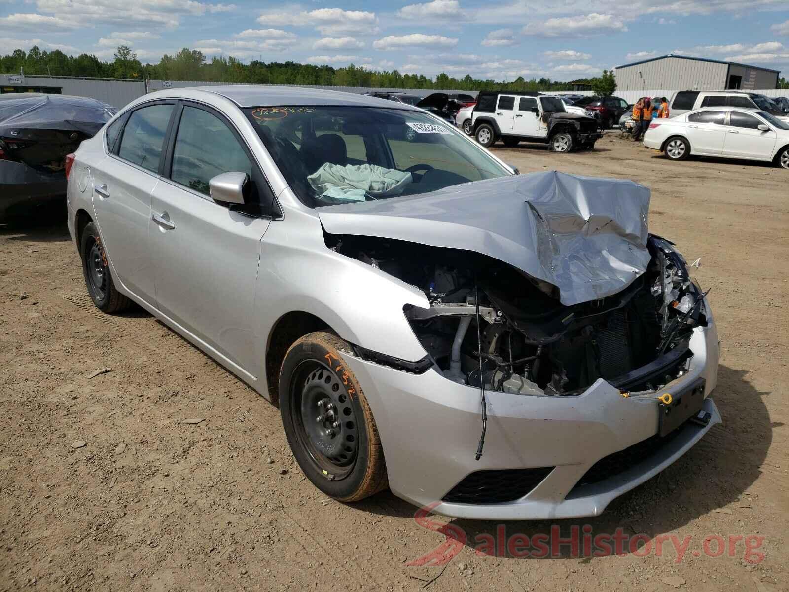 3N1AB7AP8KY319709 2019 NISSAN SENTRA