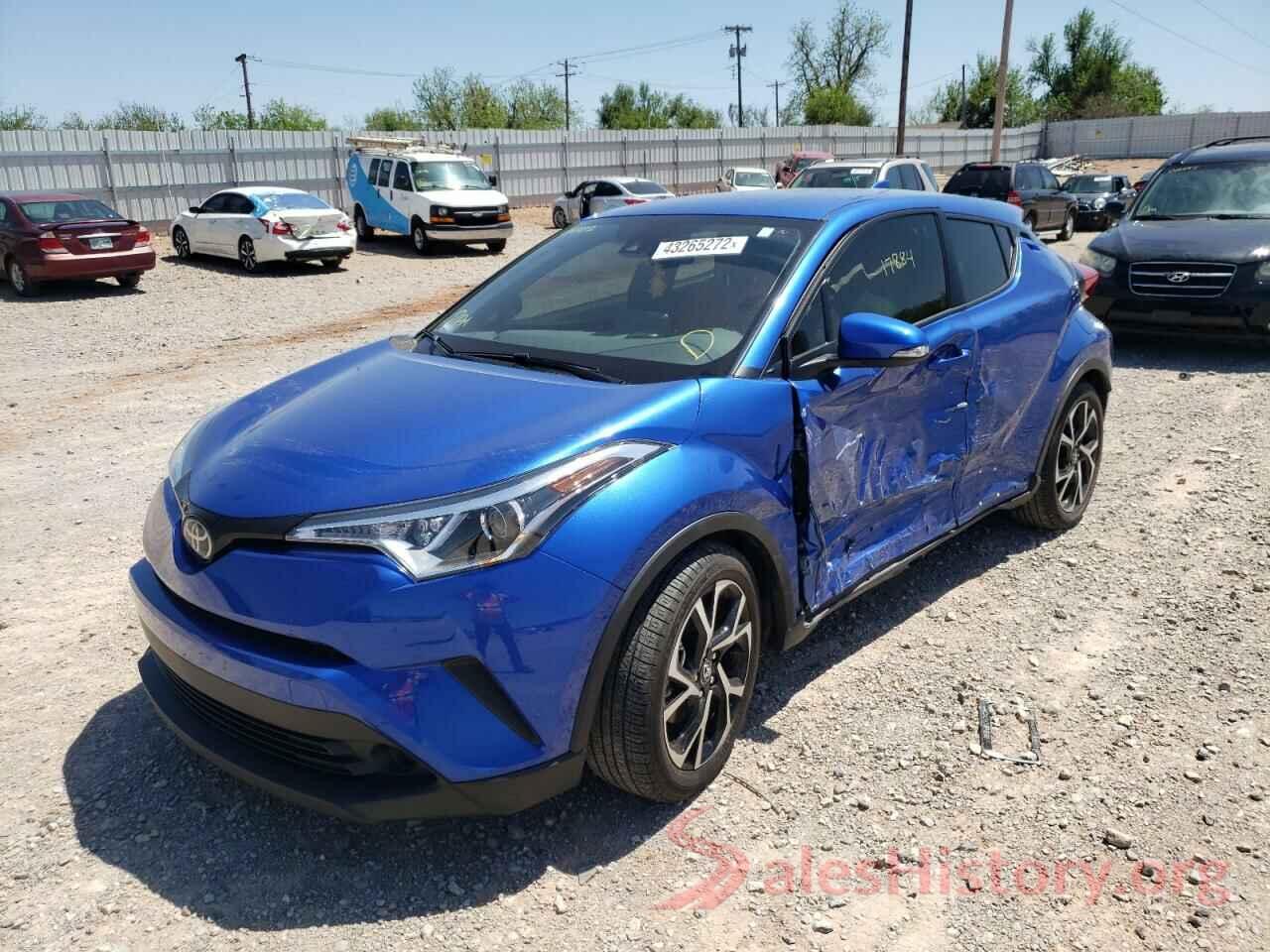 JTNKHMBX3K1016432 2019 TOYOTA C-HR