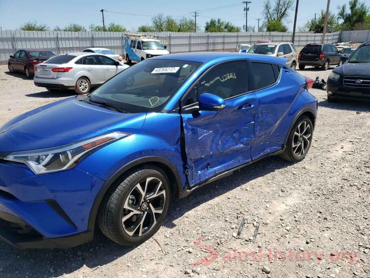 JTNKHMBX3K1016432 2019 TOYOTA C-HR