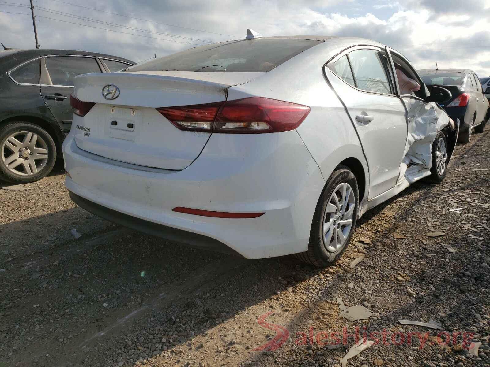 5NPD74LF4HH164015 2017 HYUNDAI ELANTRA