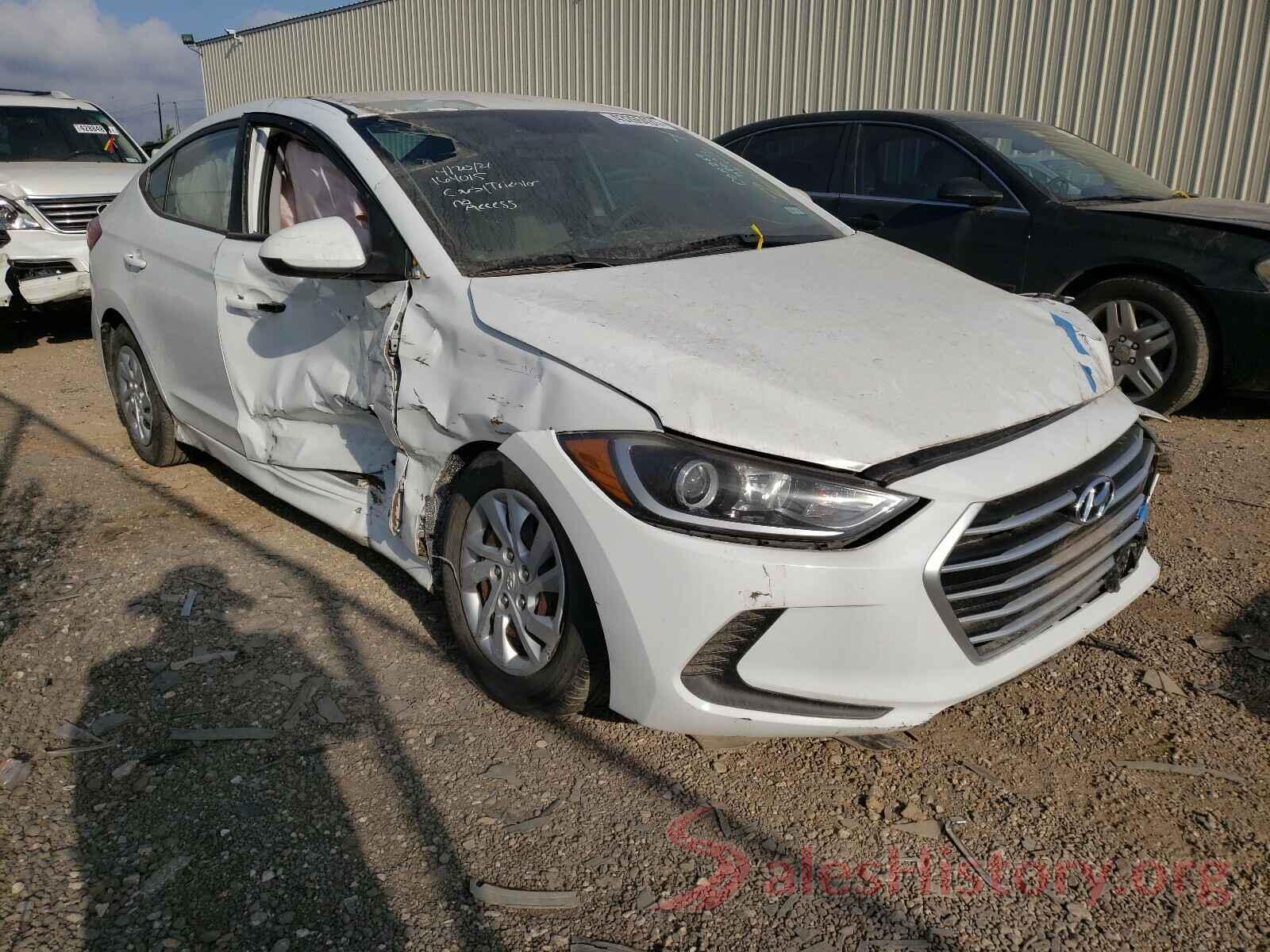 5NPD74LF4HH164015 2017 HYUNDAI ELANTRA