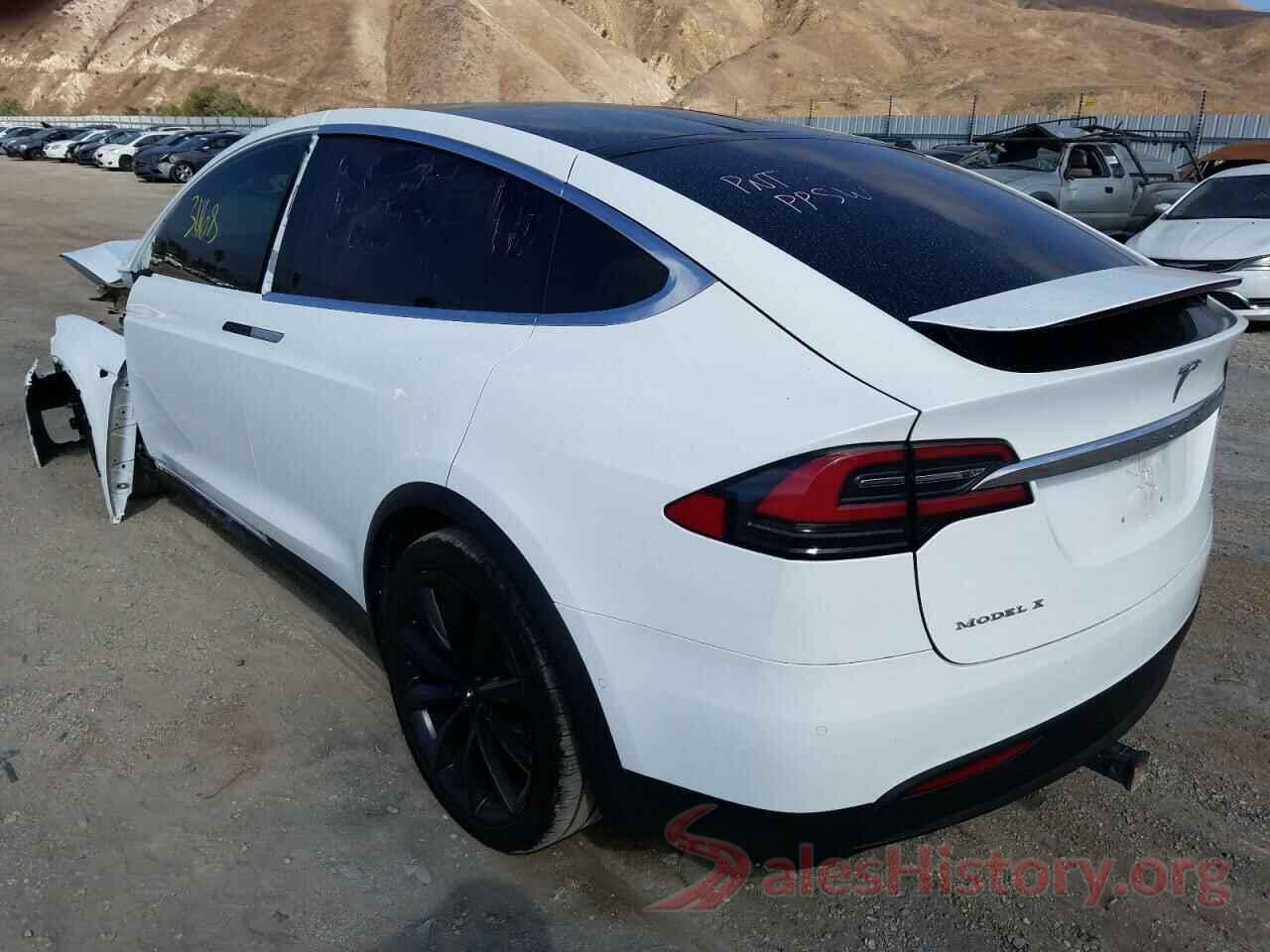 5YJXCBE2XJF114036 2018 TESLA MODEL X