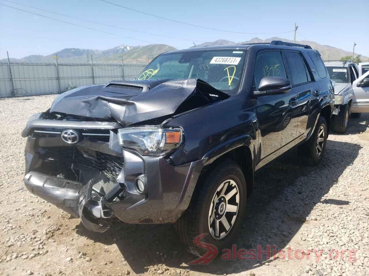 JTEBU5JR5L5788333 2020 TOYOTA 4RUNNER