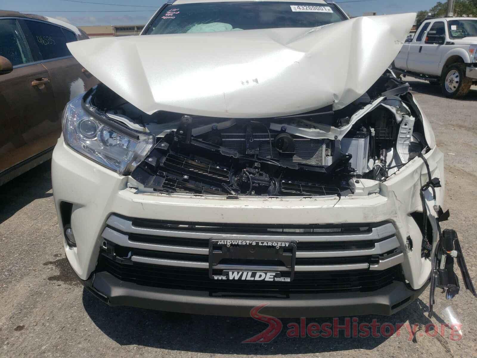 5TDJZRFH7KS628083 2019 TOYOTA HIGHLANDER