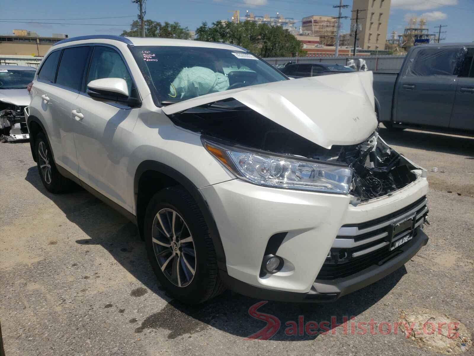 5TDJZRFH7KS628083 2019 TOYOTA HIGHLANDER