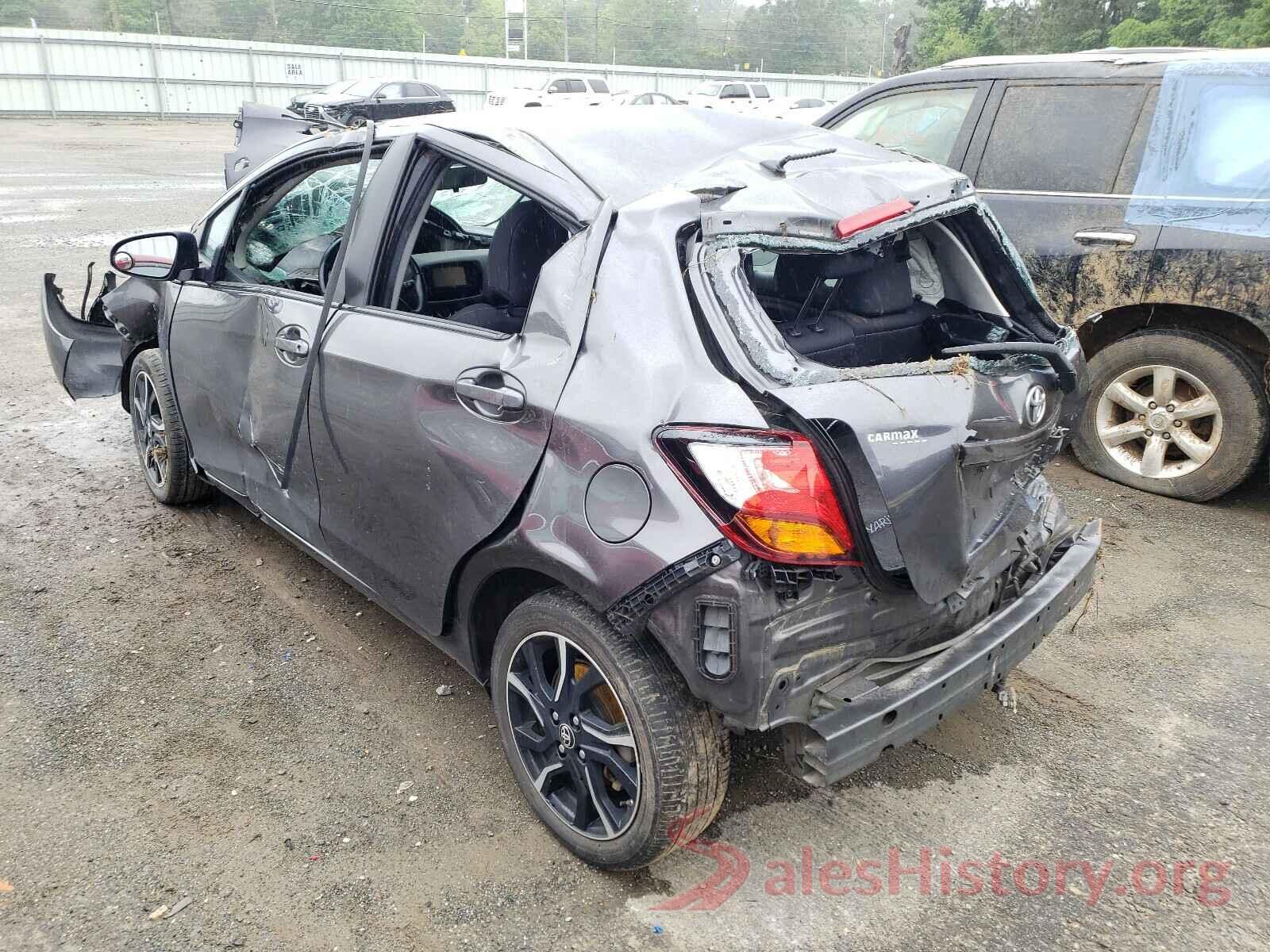 VNKKTUD30GA070976 2016 TOYOTA YARIS