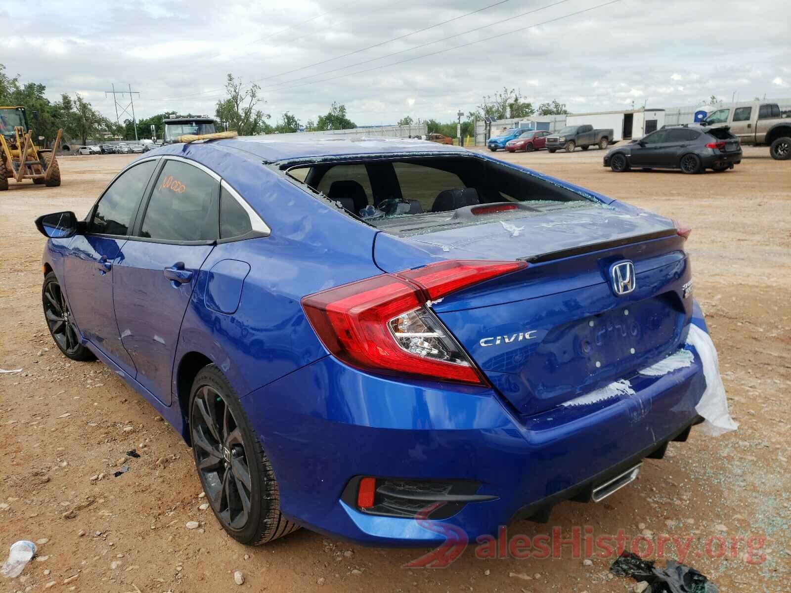 19XFC2F85KE042846 2019 HONDA CIVIC