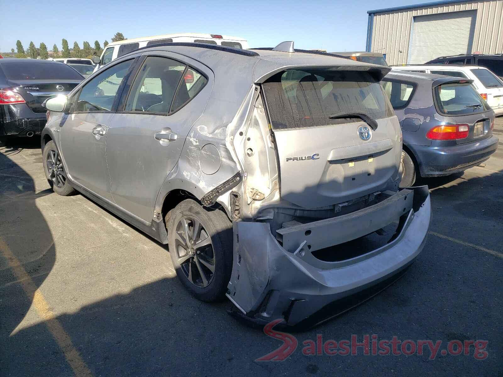 JTDKDTB39J1612425 2018 TOYOTA PRIUS