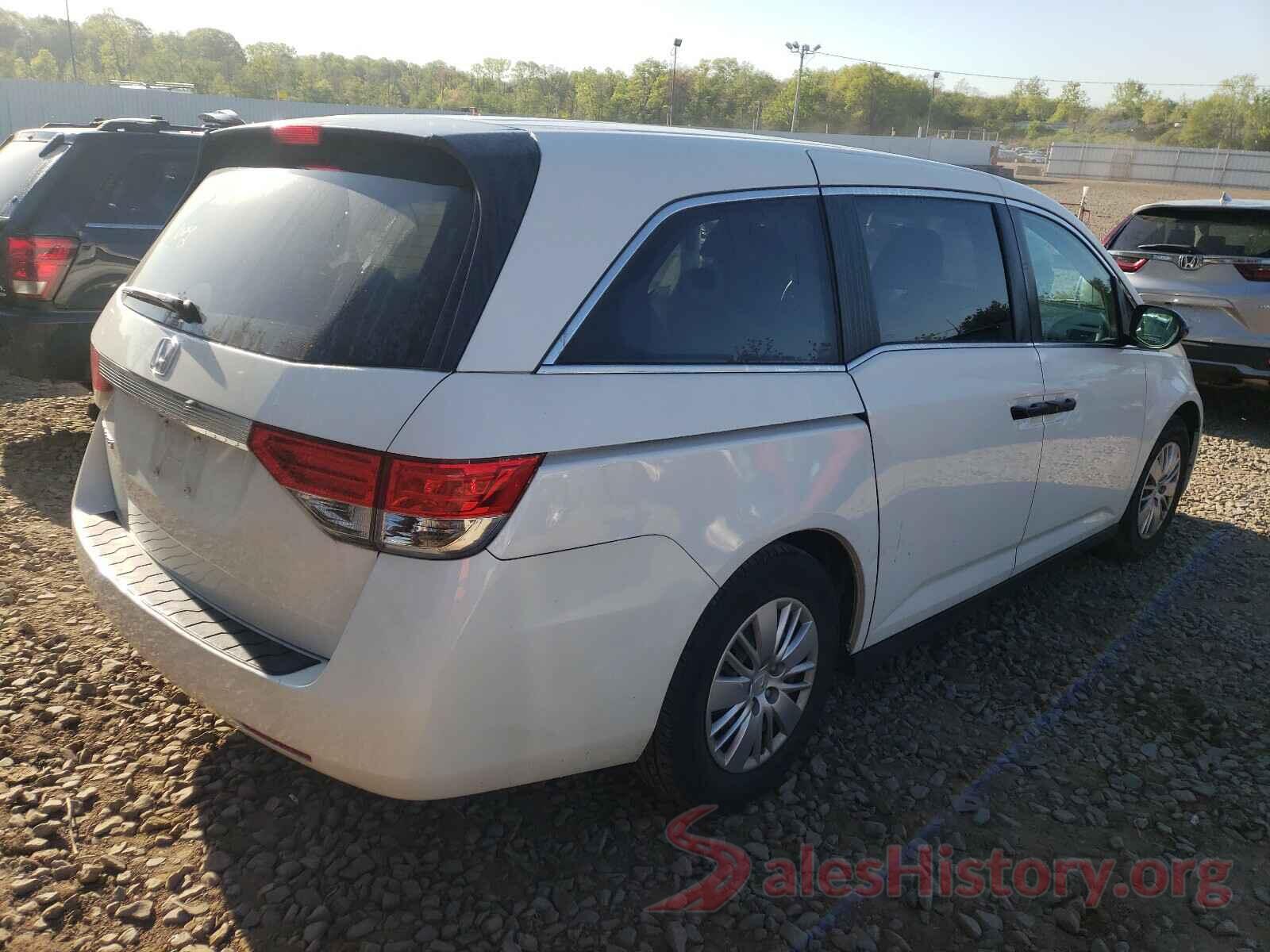 5FNRL5H2XGB007227 2016 HONDA ODYSSEY