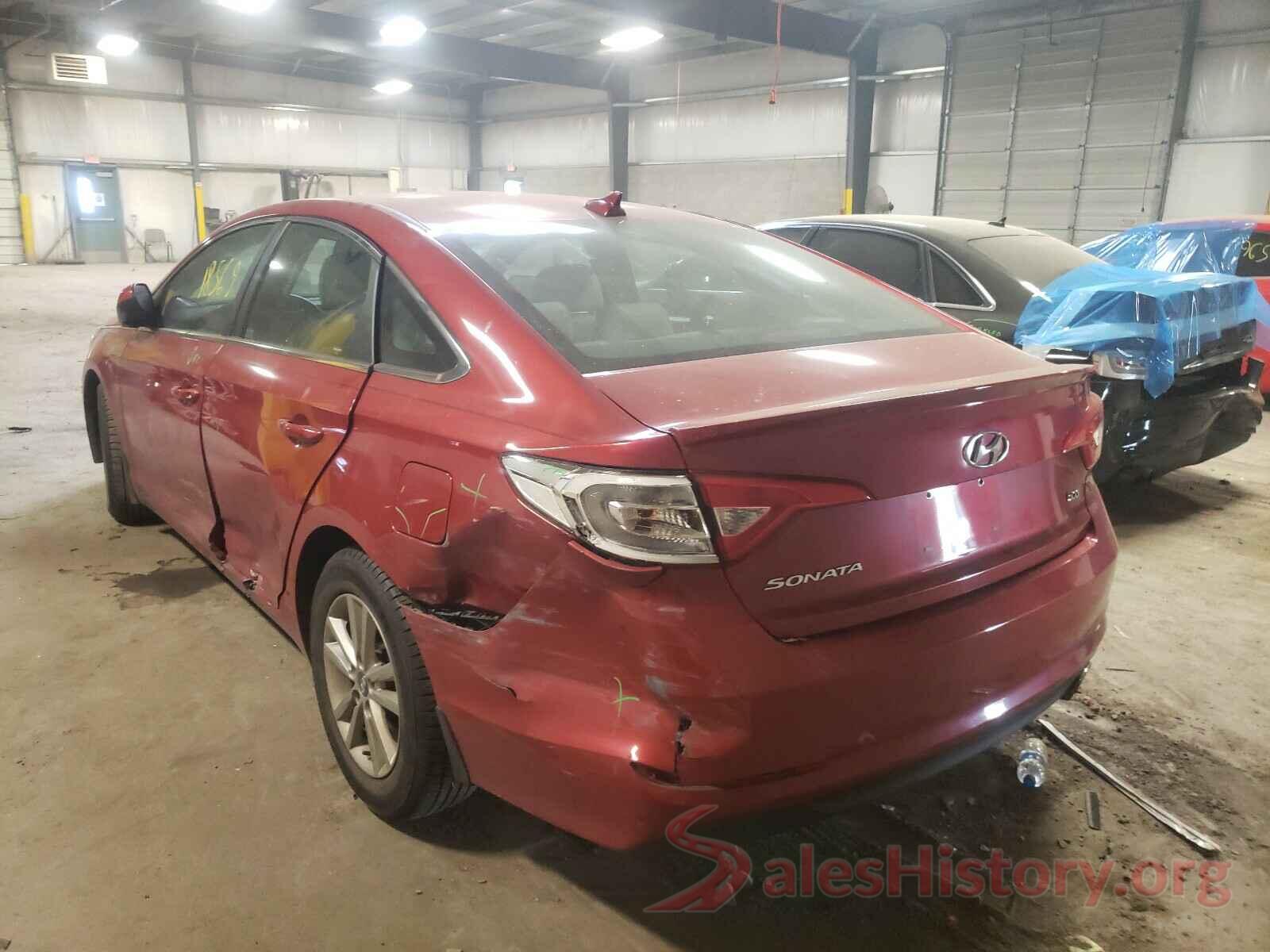 5NPE24AAXHH455693 2017 HYUNDAI SONATA