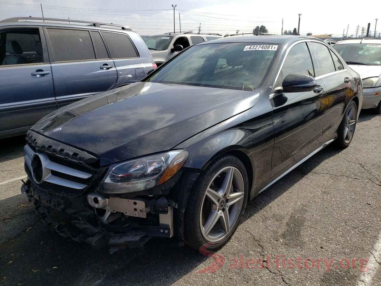 55SWF4JB5HU211738 2017 MERCEDES-BENZ C CLASS