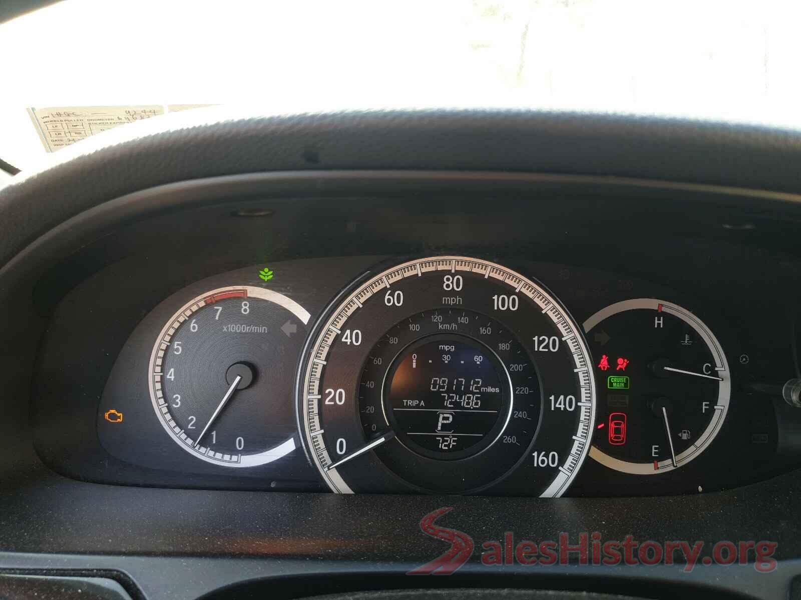 1HGCR2F3XGA049244 2016 HONDA ACCORD