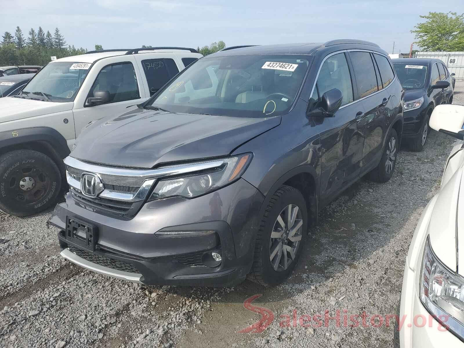 5FNYF6H75KB508409 2019 HONDA PILOT