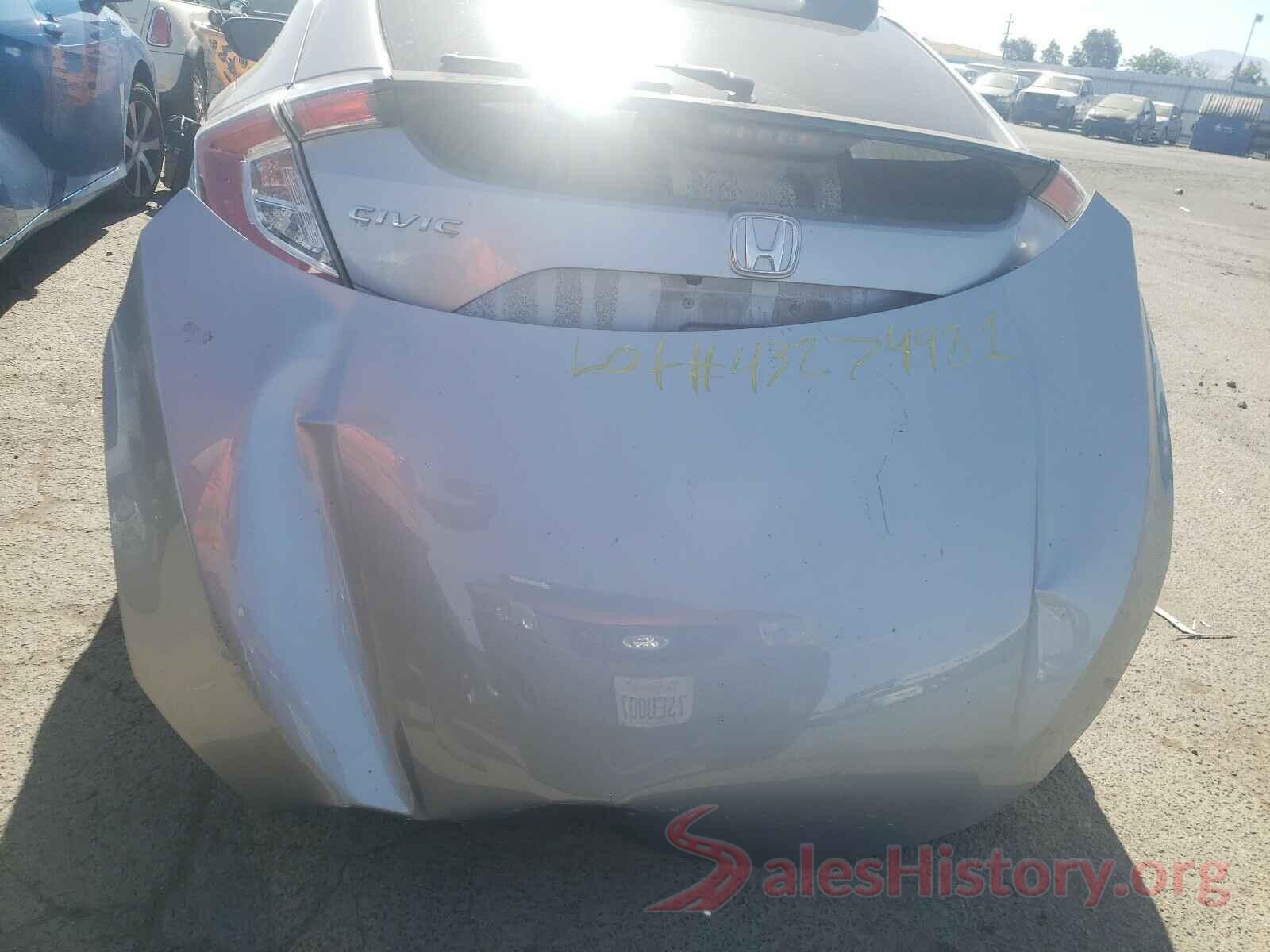 SHHFK7H4XJU410116 2018 HONDA CIVIC