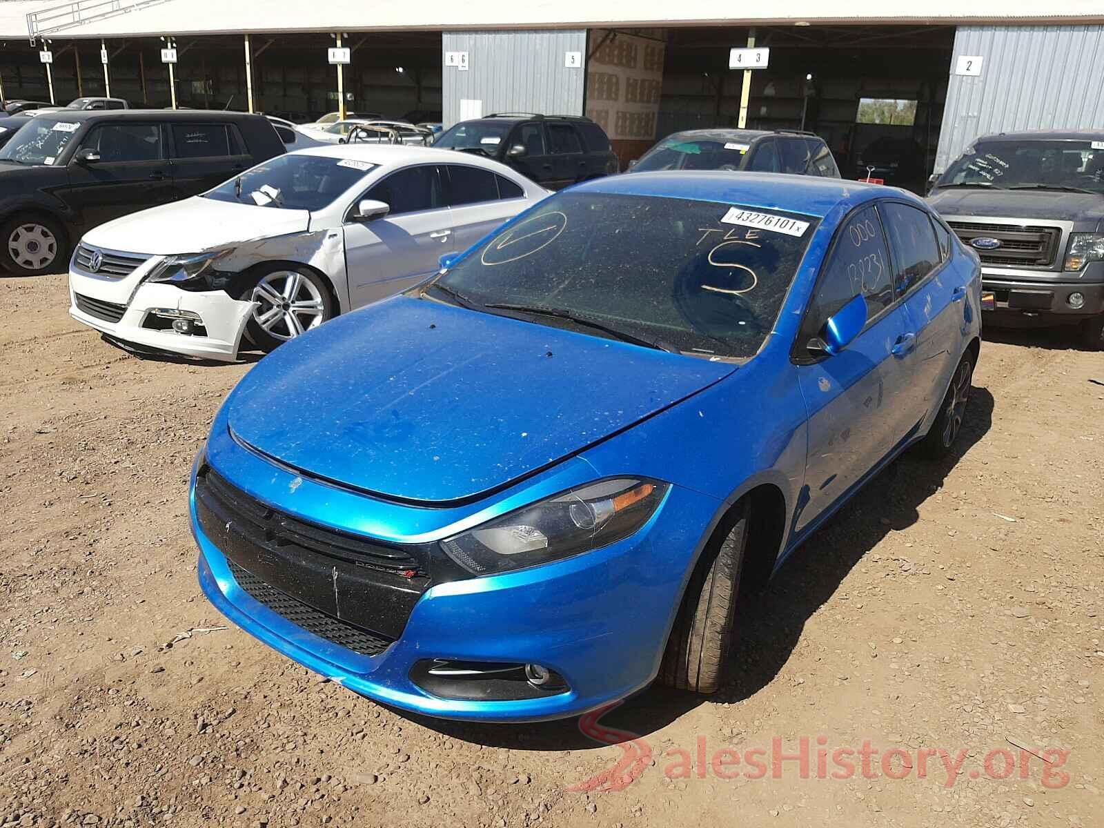 1C3CDFFA8GD818927 2016 DODGE DART