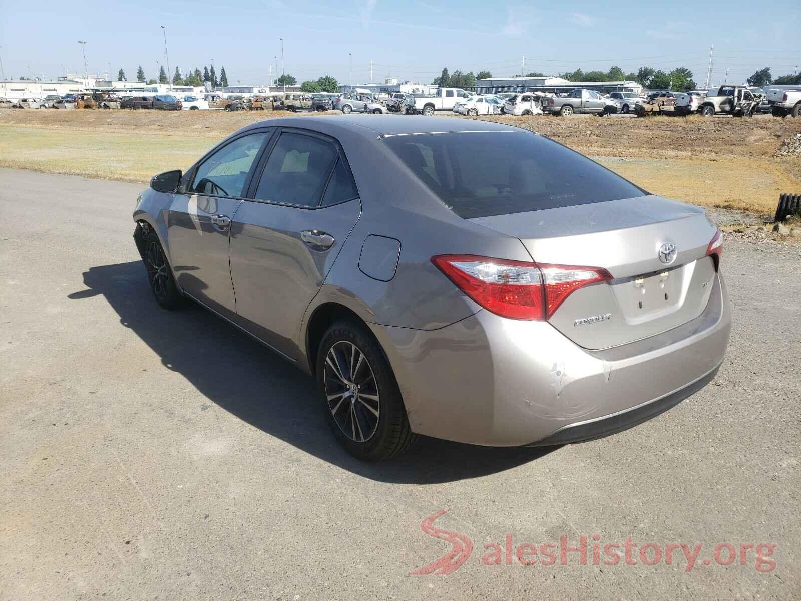 5YFBURHEXGP404599 2016 TOYOTA COROLLA