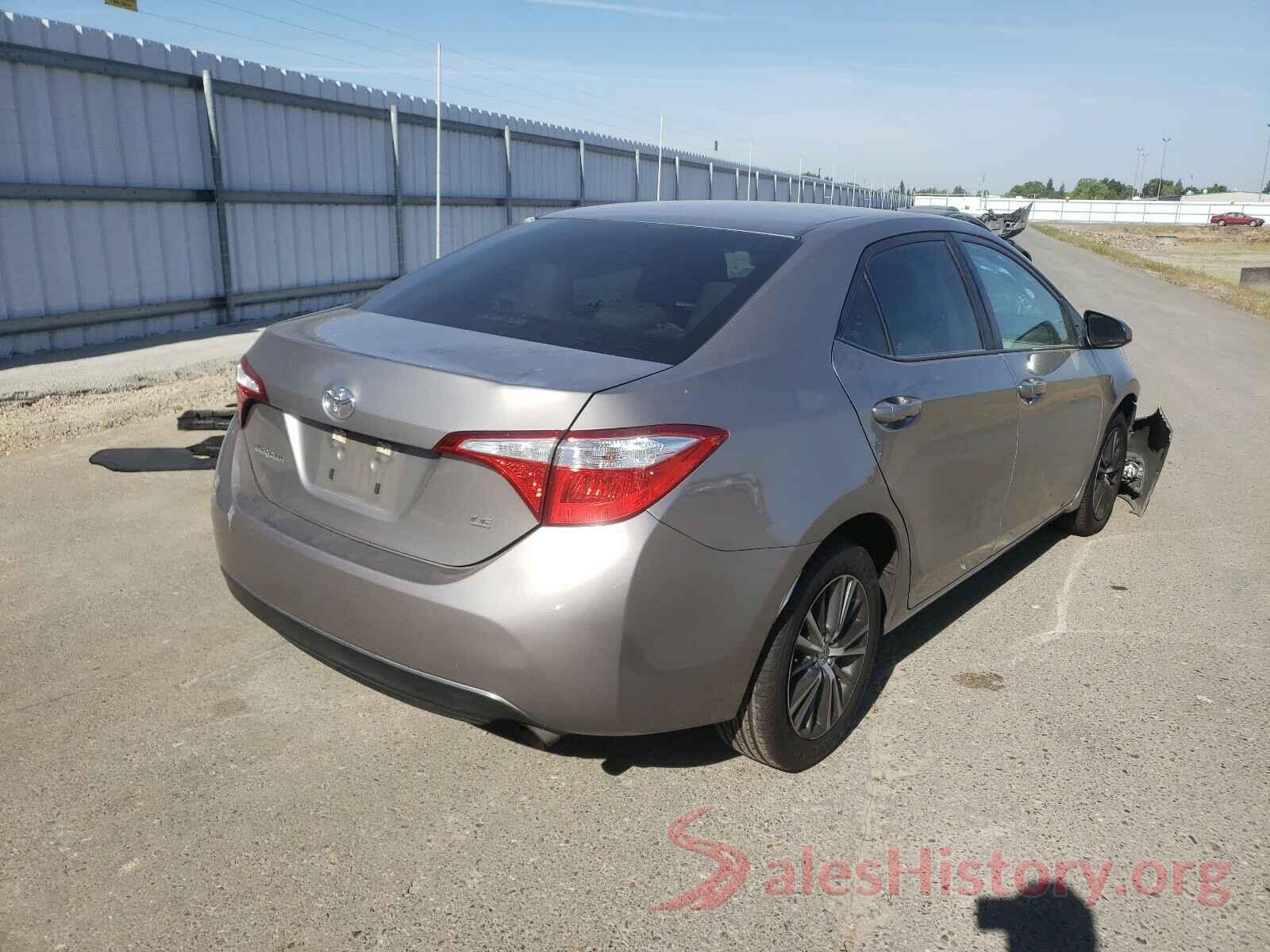 5YFBURHEXGP404599 2016 TOYOTA COROLLA