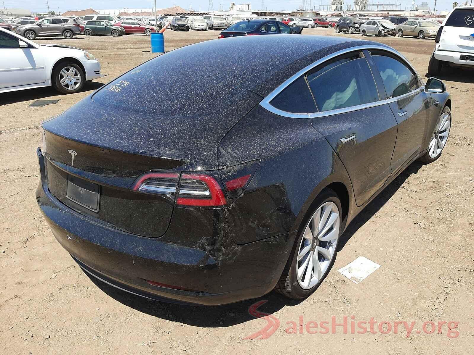 5YJ3E1A3KF314266 2019 TESLA MODEL 3