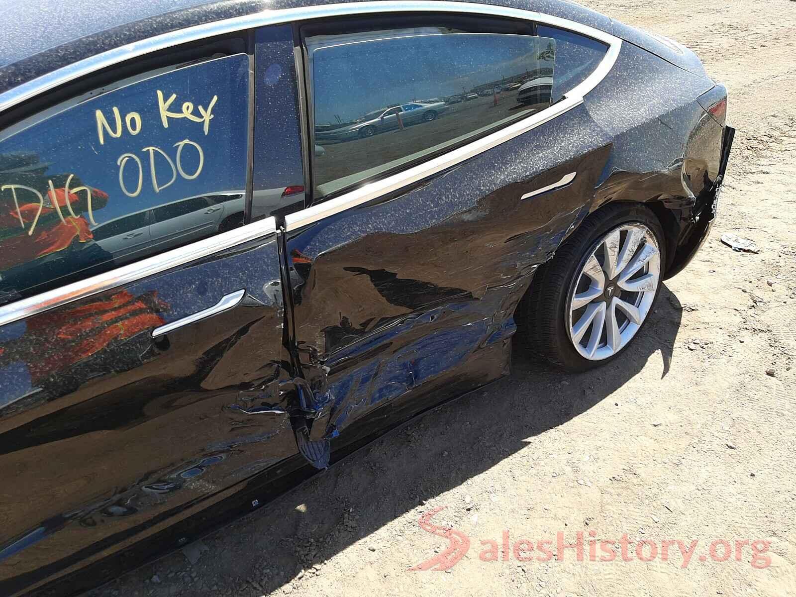 5YJ3E1A3KF314266 2019 TESLA MODEL 3