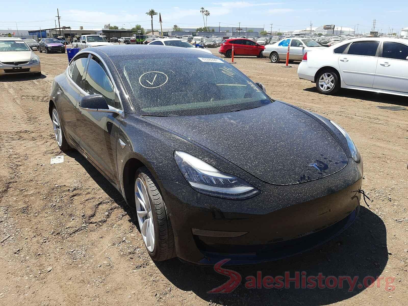 5YJ3E1A3KF314266 2019 TESLA MODEL 3