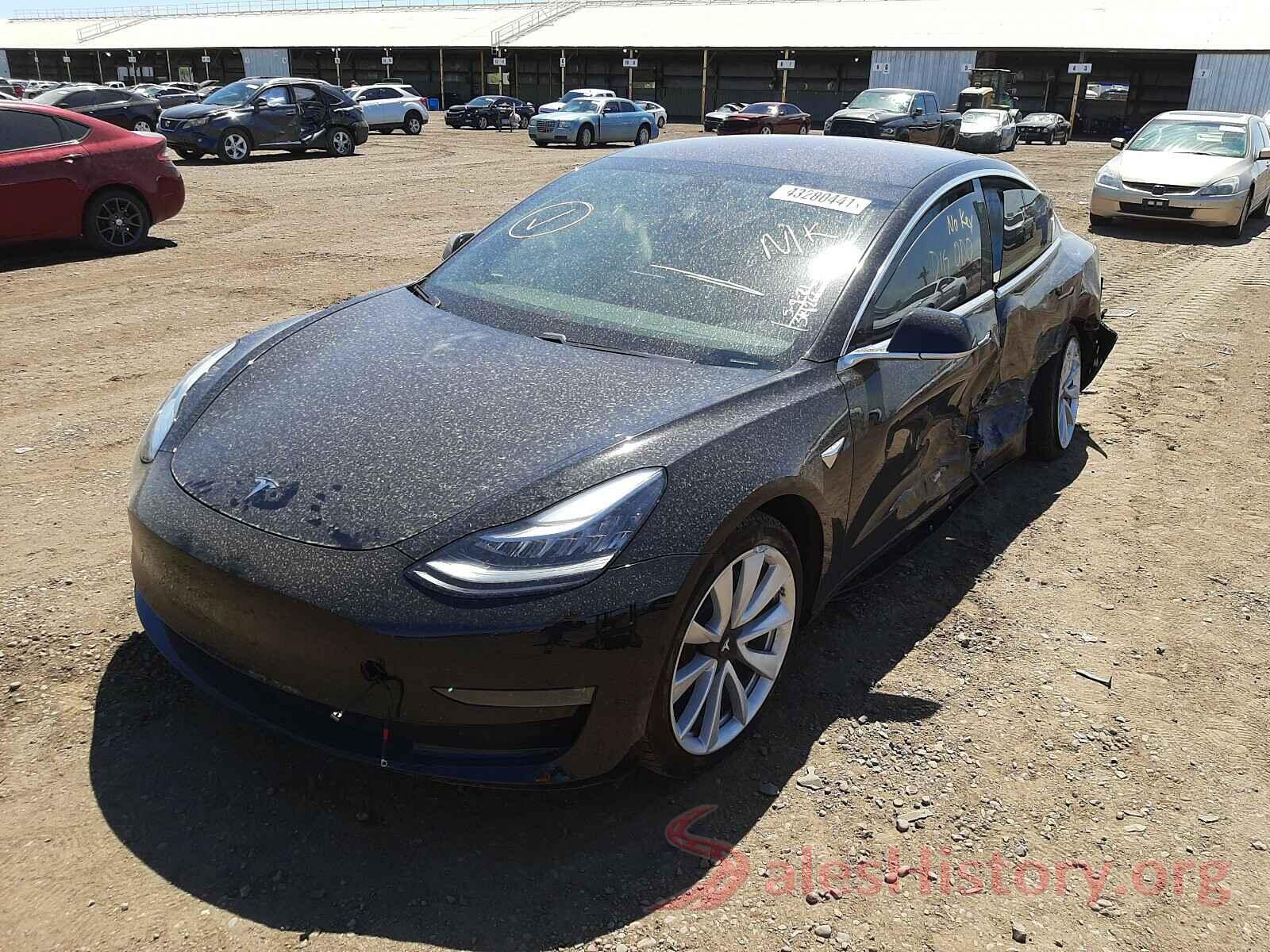 5YJ3E1A3KF314266 2019 TESLA MODEL 3