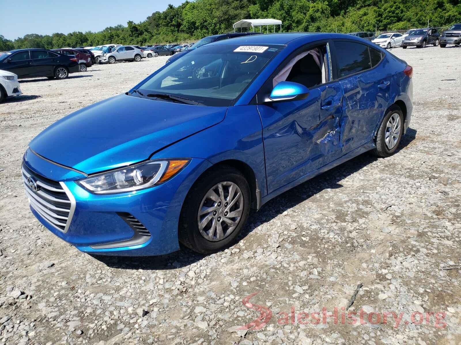 5NPD74LF3JH380492 2018 HYUNDAI ELANTRA