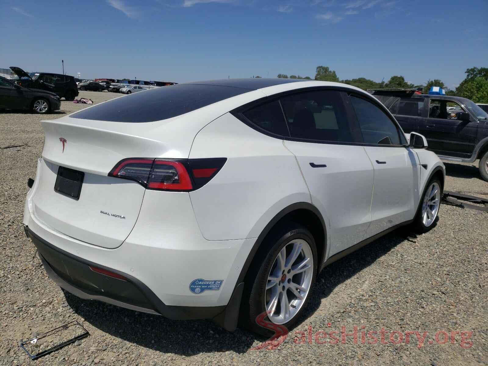 5YJYGDEE4LF050545 2020 TESLA MODEL Y