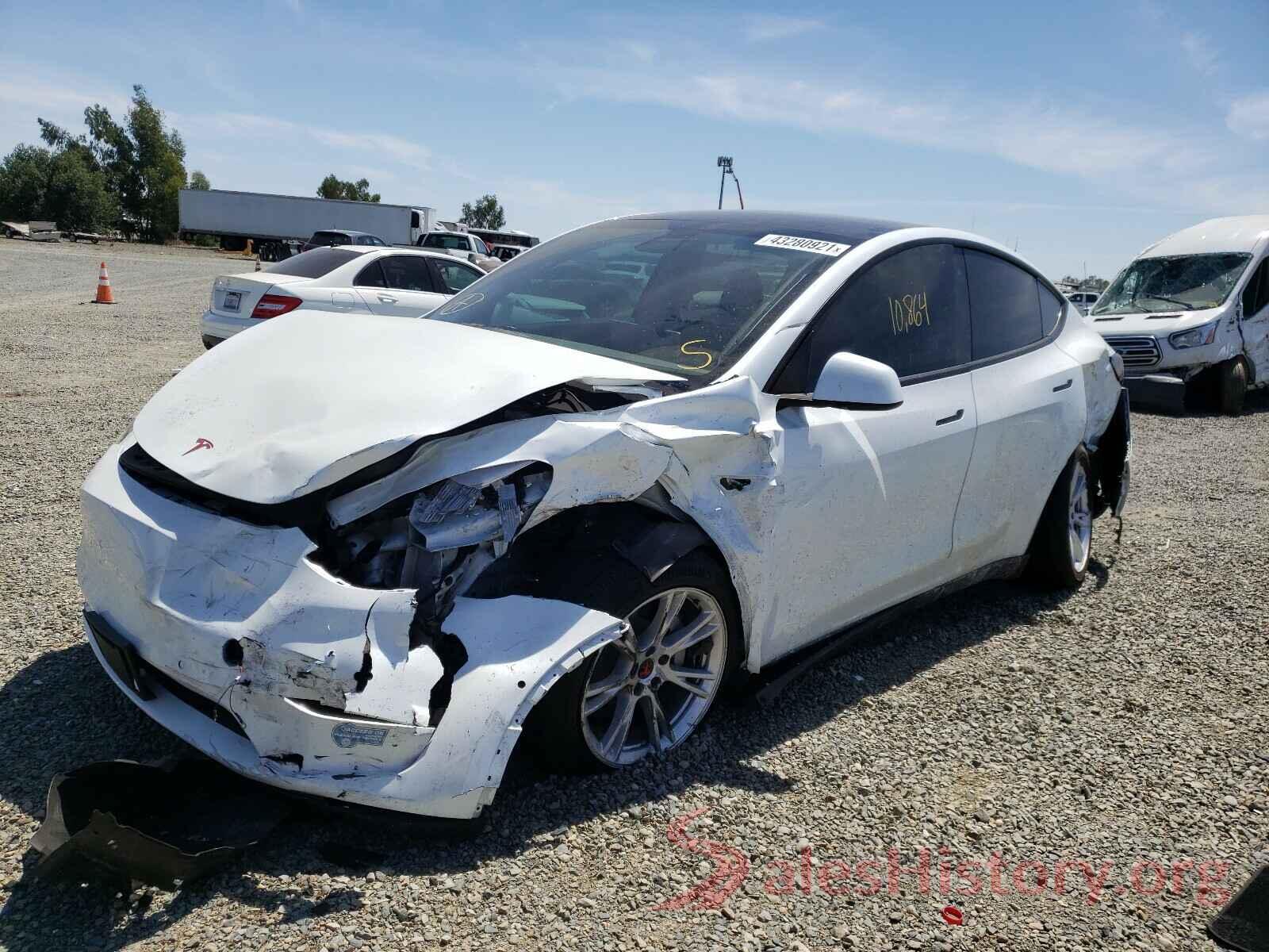 5YJYGDEE4LF050545 2020 TESLA MODEL Y