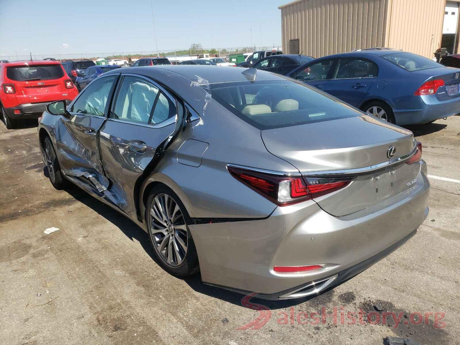 58ABZ1B17KU014598 2019 LEXUS ES350