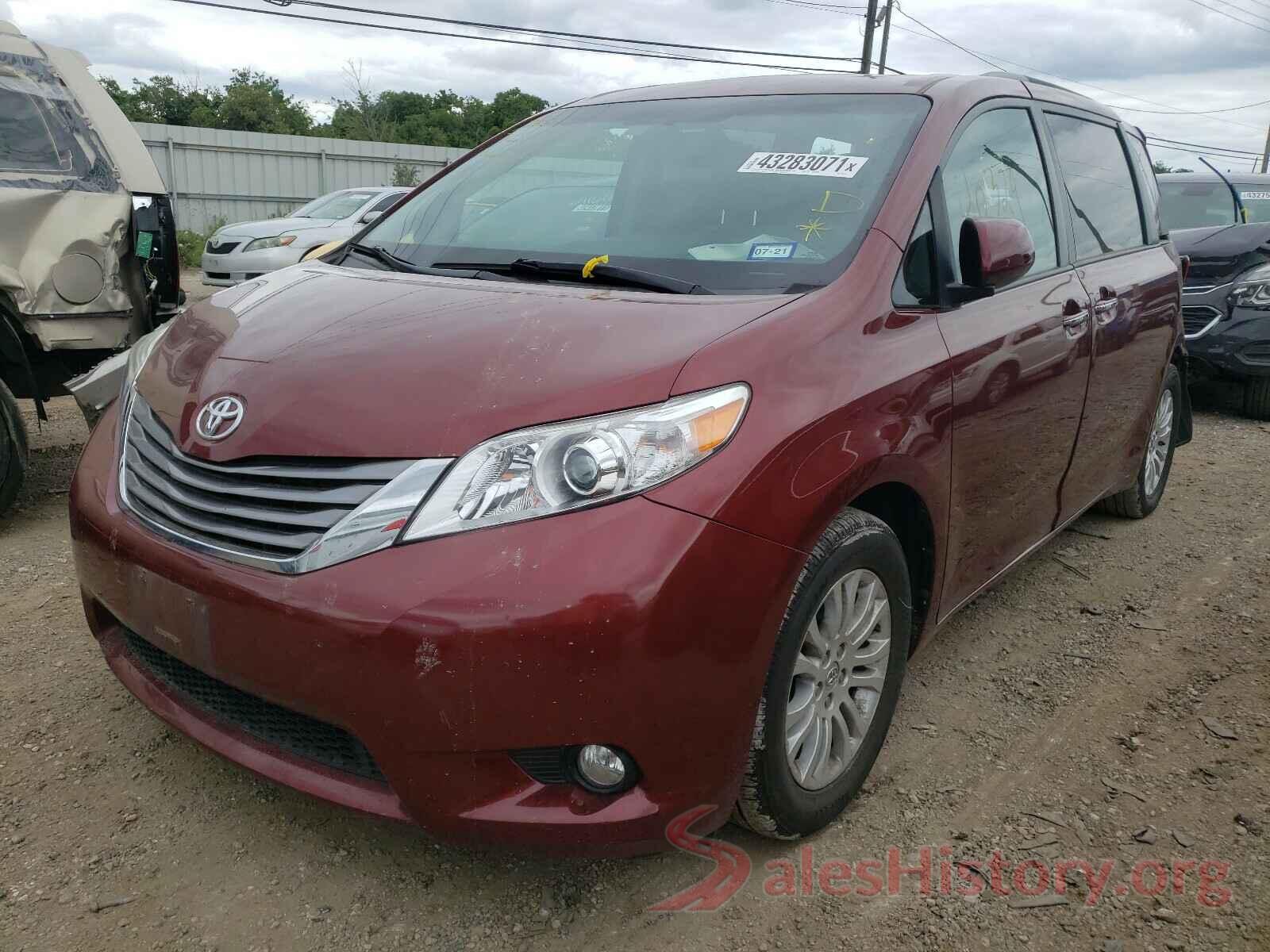 5TDYK3DC4GS753136 2016 TOYOTA SIENNA