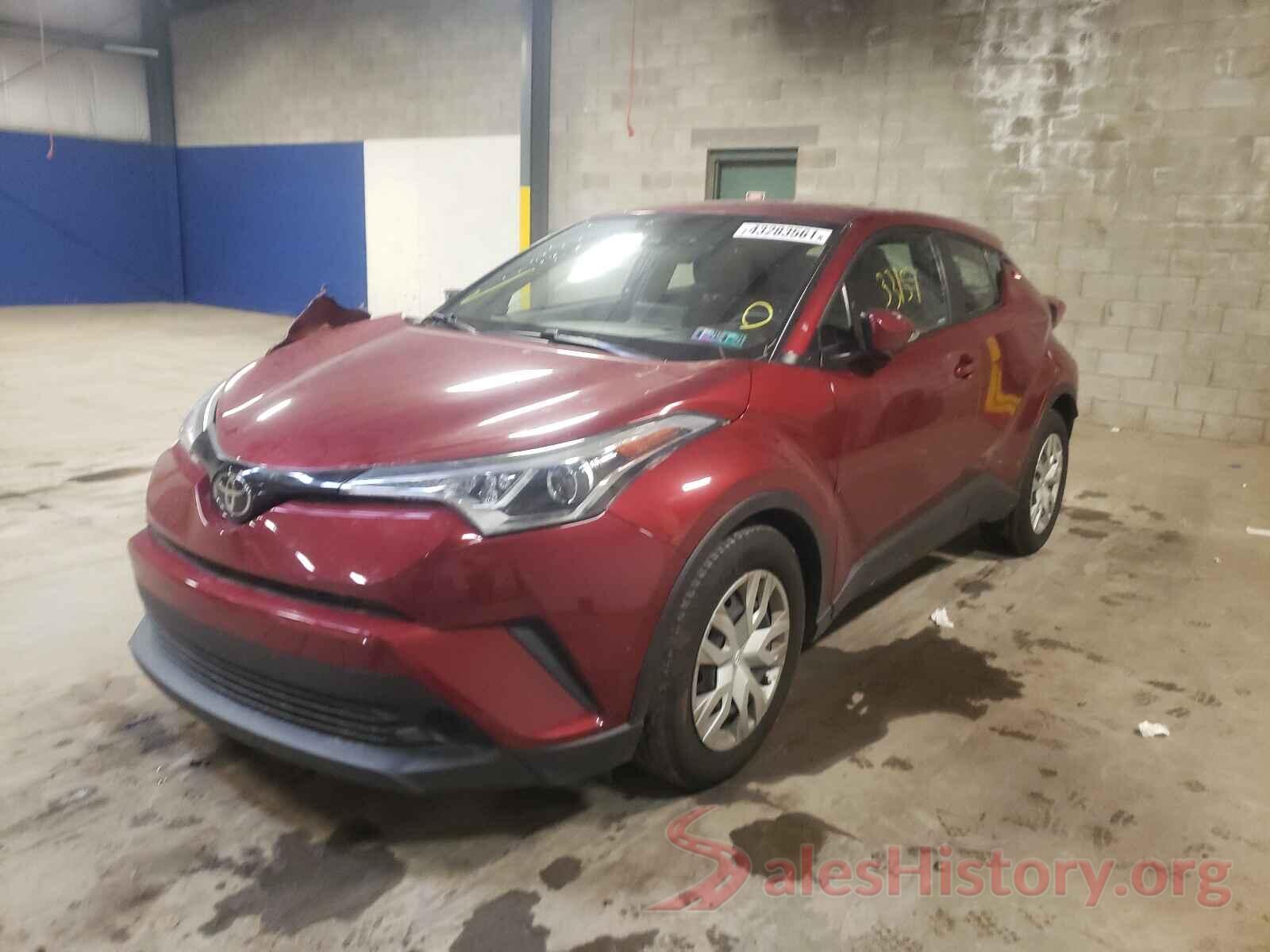 NMTKHMBX4KR070280 2019 TOYOTA C-HR