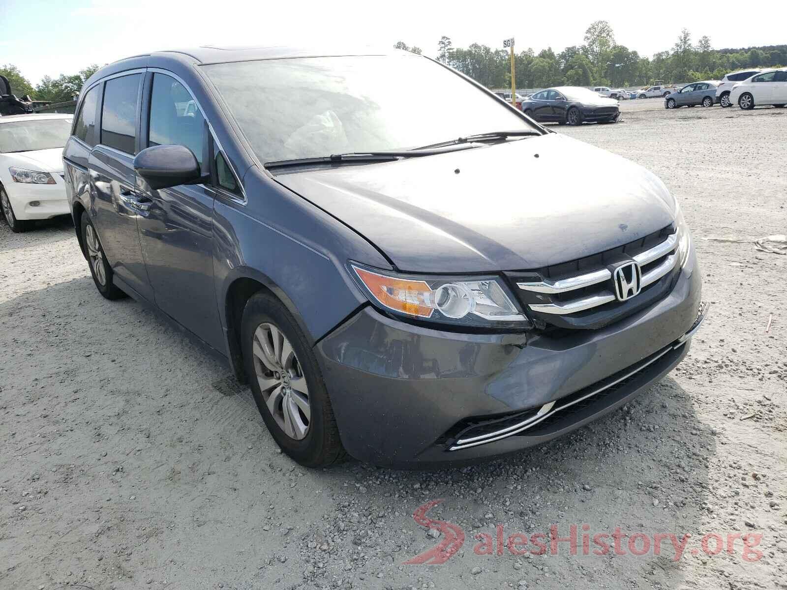 5FNRL5H63GB121038 2016 HONDA ODYSSEY