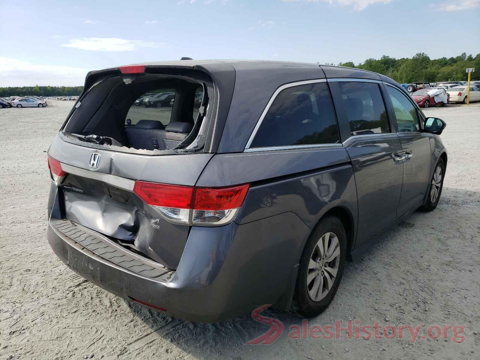 5FNRL5H63GB121038 2016 HONDA ODYSSEY