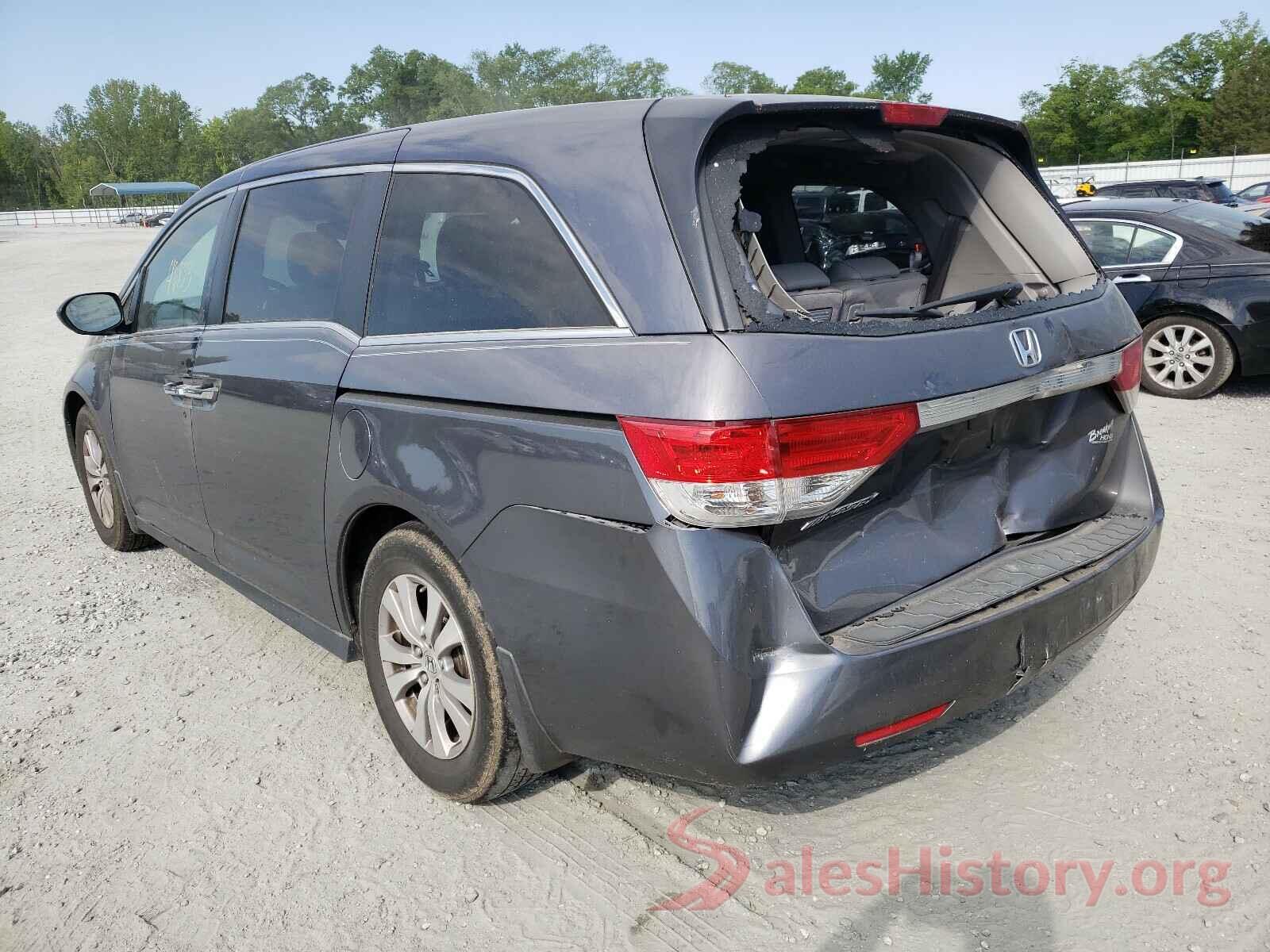 5FNRL5H63GB121038 2016 HONDA ODYSSEY