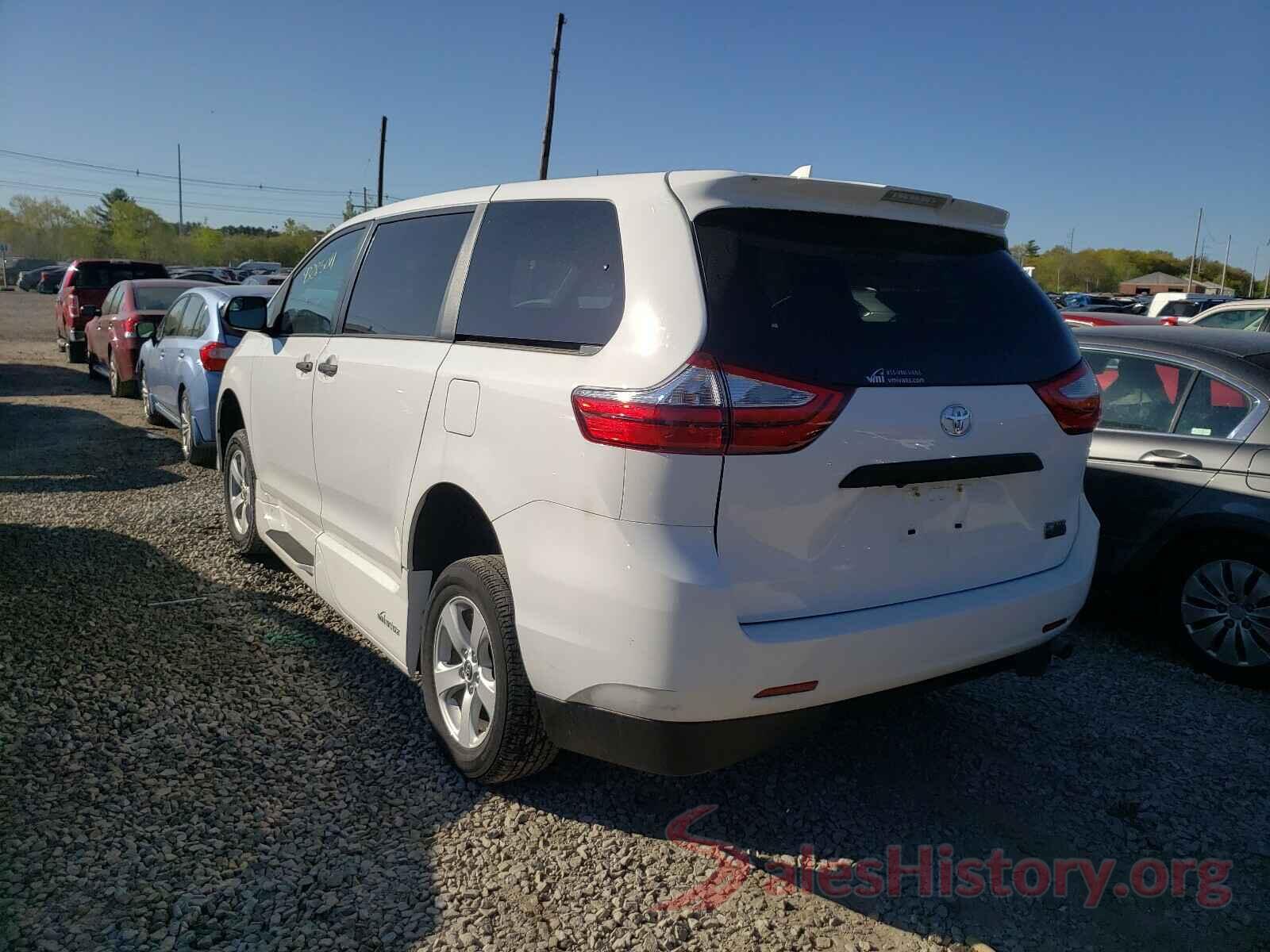 5TDZZ3DCXKS970487 2019 TOYOTA SIENNA