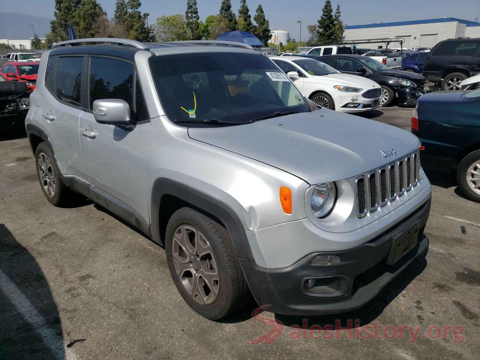 ZACCJADT0GPC91639 2016 JEEP RENEGADE