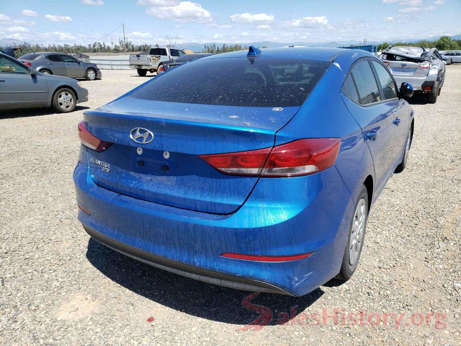 KMHD74LF7HU392253 2017 HYUNDAI ELANTRA