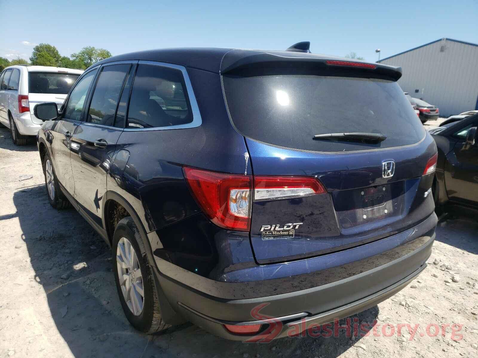 5FNYF6H17KB070875 2019 HONDA PILOT