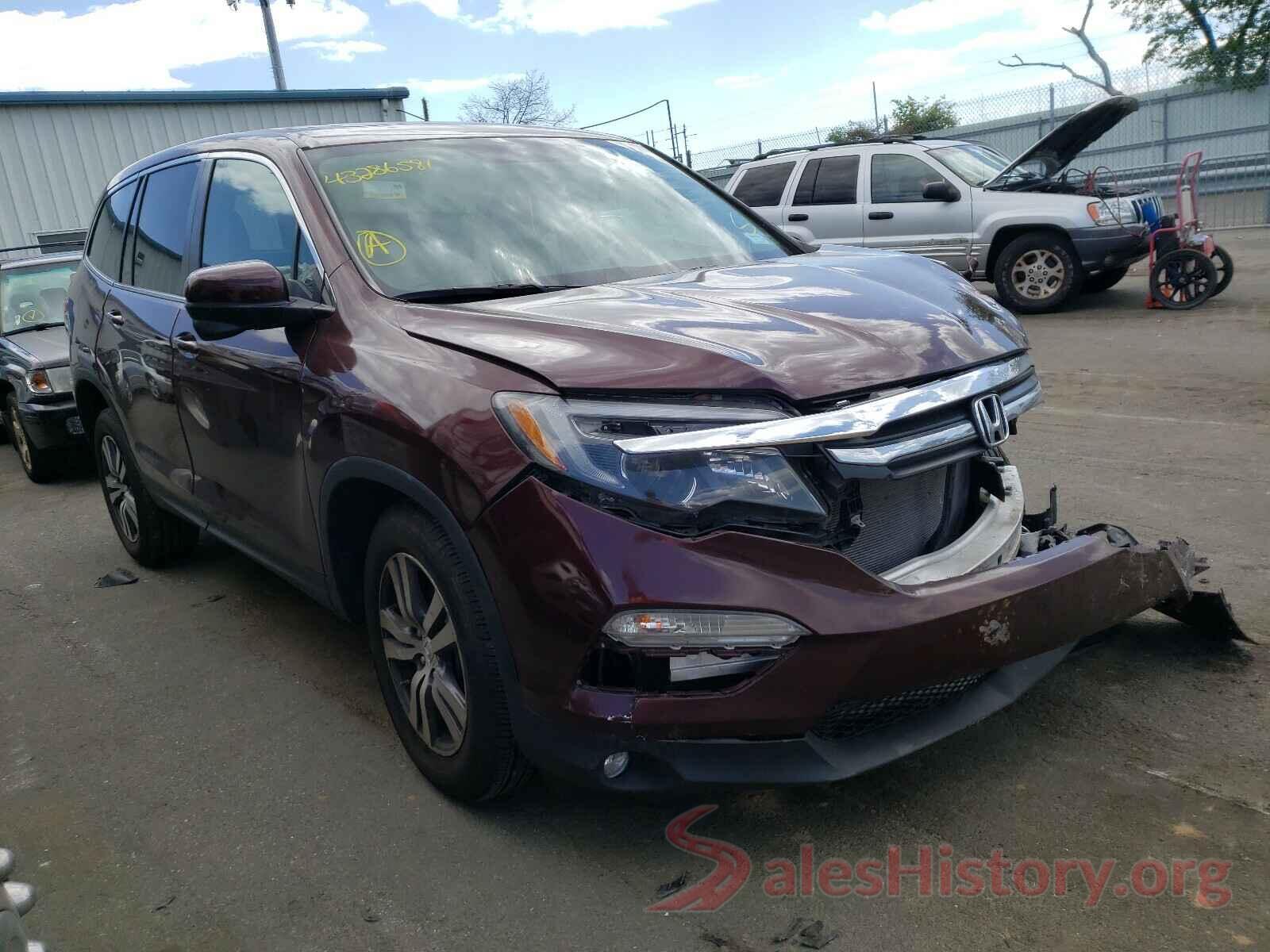 5FNYF6H52HB082198 2017 HONDA PILOT