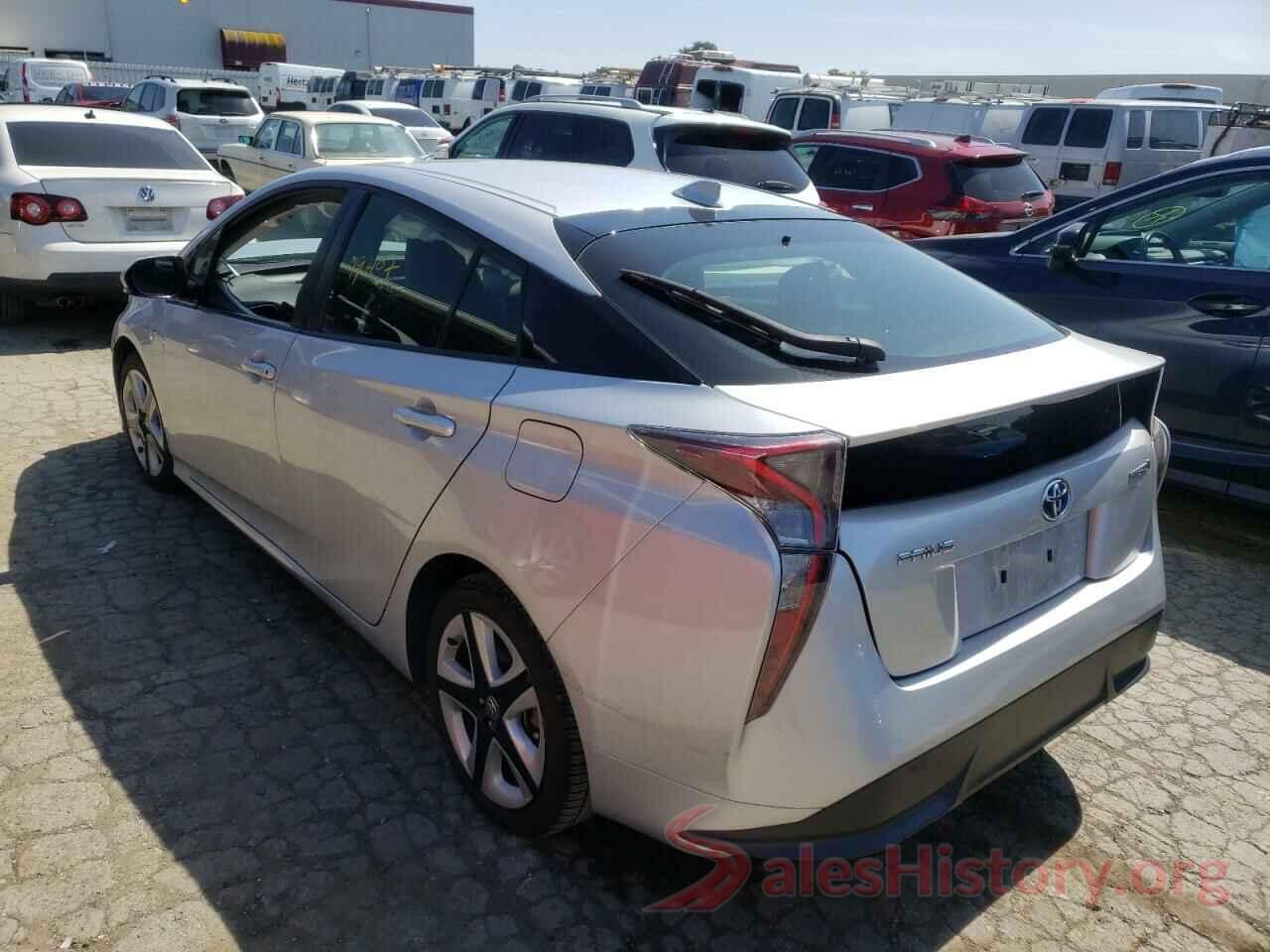 JTDKARFU2G3521587 2016 TOYOTA PRIUS