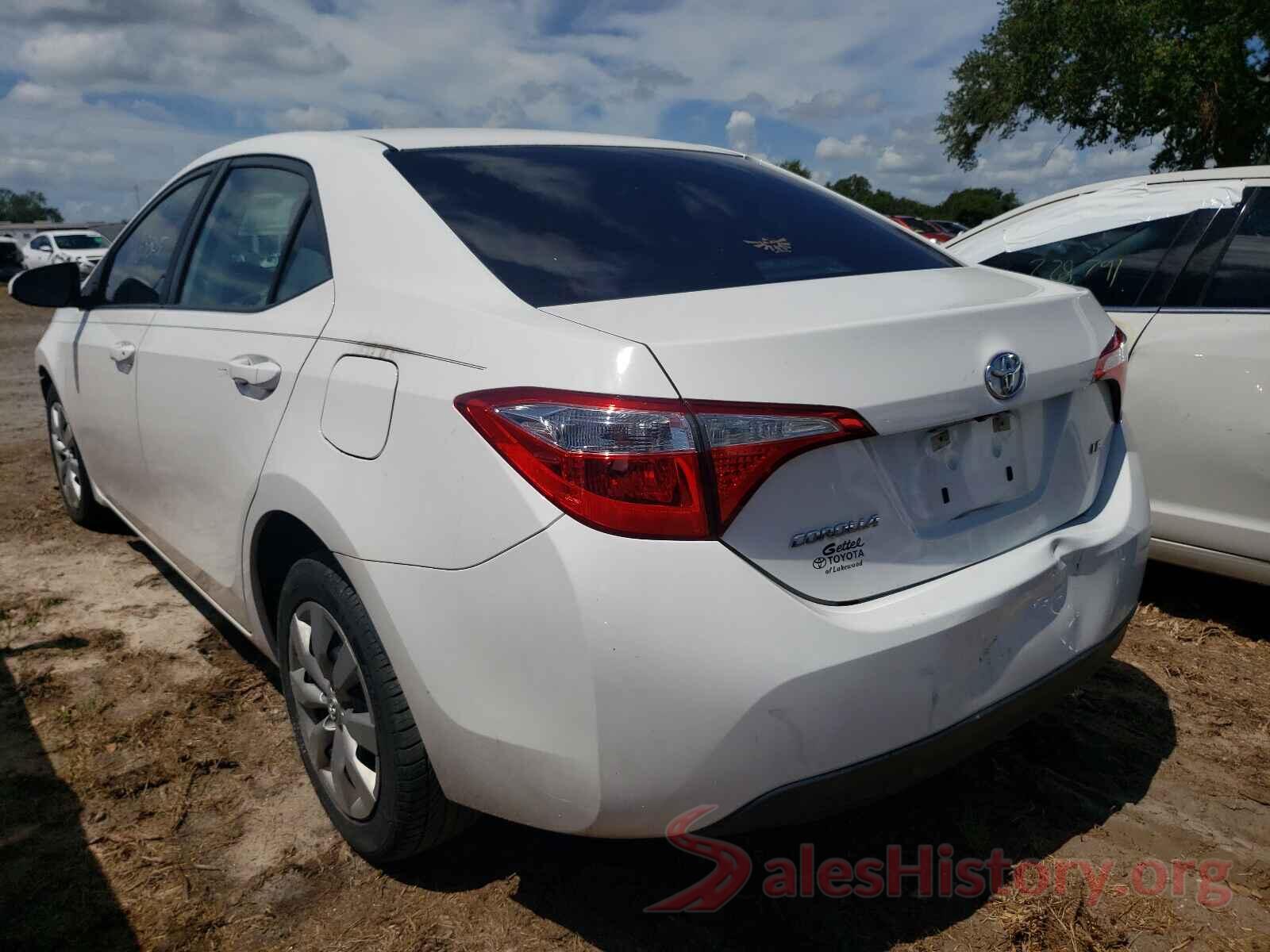 5YFBURHE7GP545128 2016 TOYOTA COROLLA