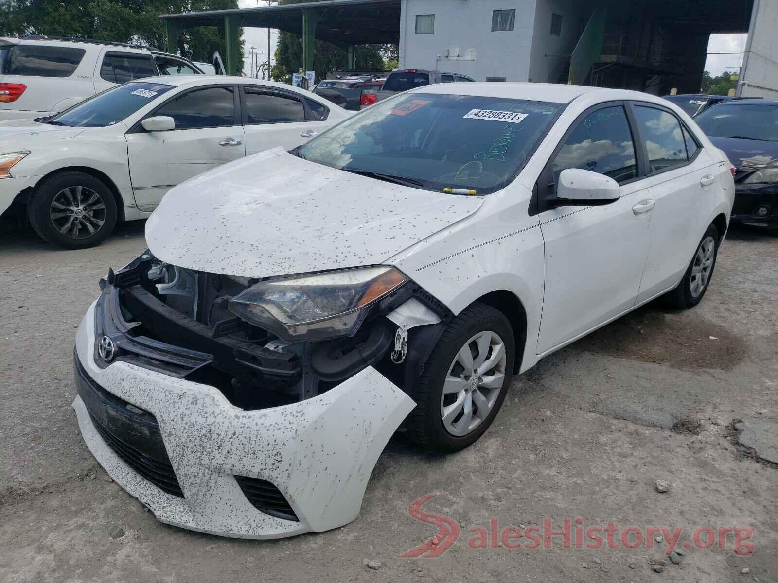 5YFBURHE7GP545128 2016 TOYOTA COROLLA