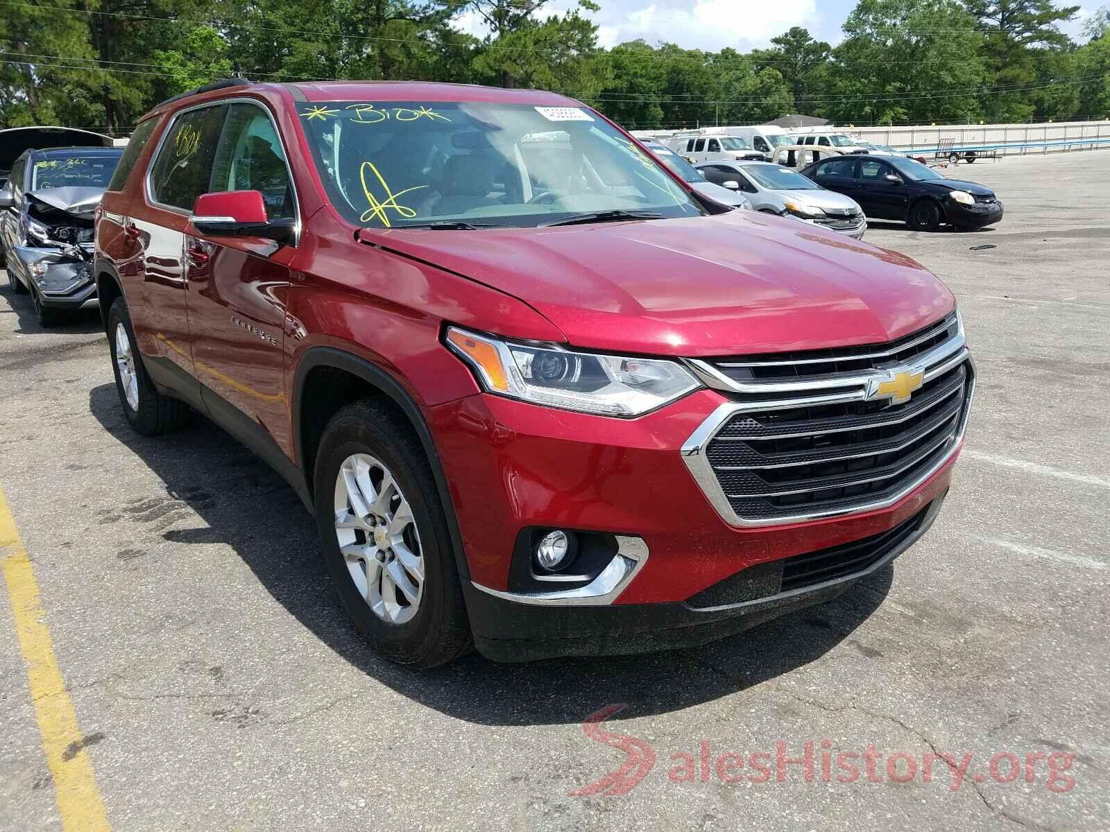 1GNERGKW2KJ288422 2019 CHEVROLET TRAVERSE