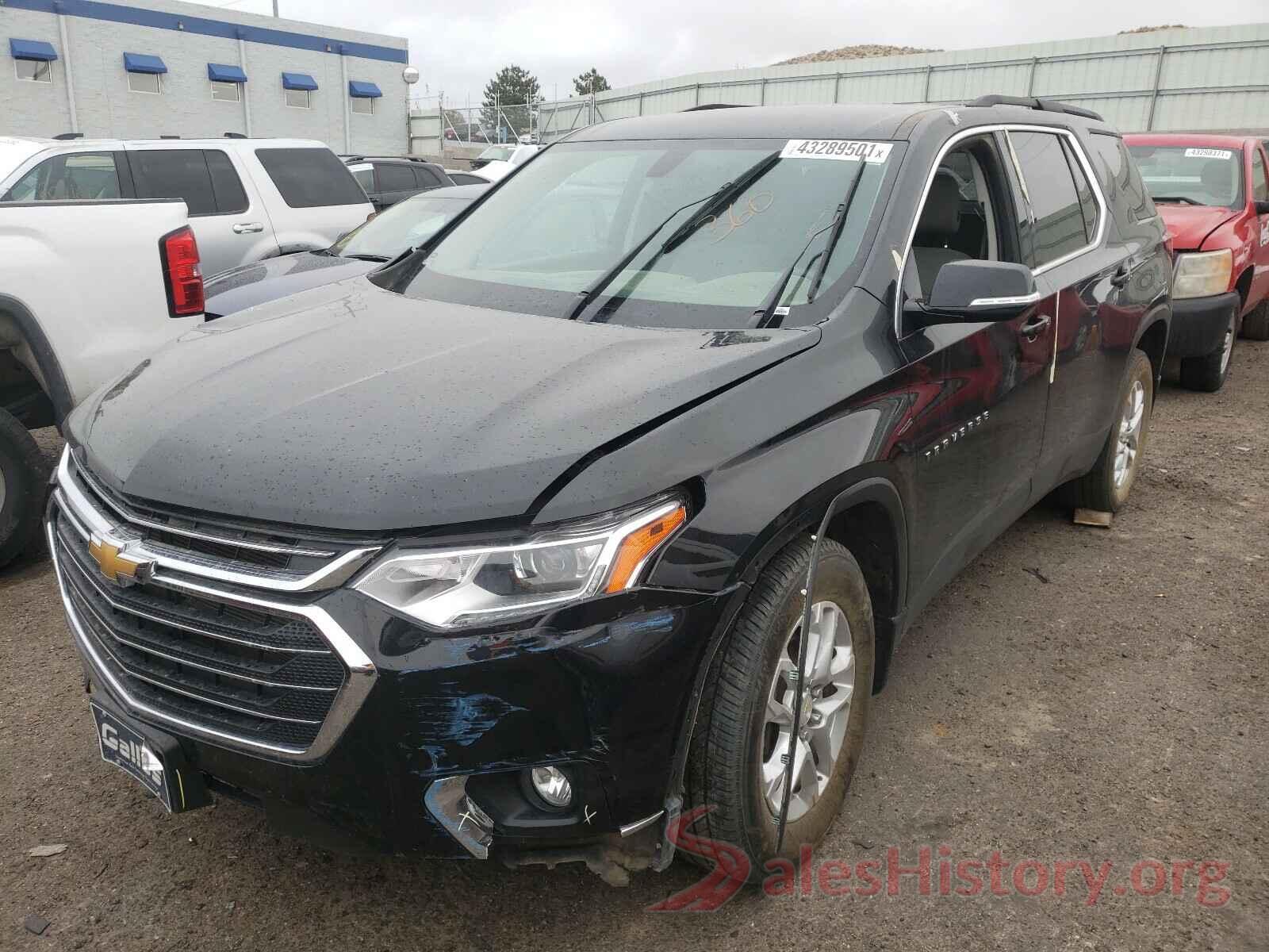 1GNERGKW2LJ182909 2020 CHEVROLET TRAVERSE