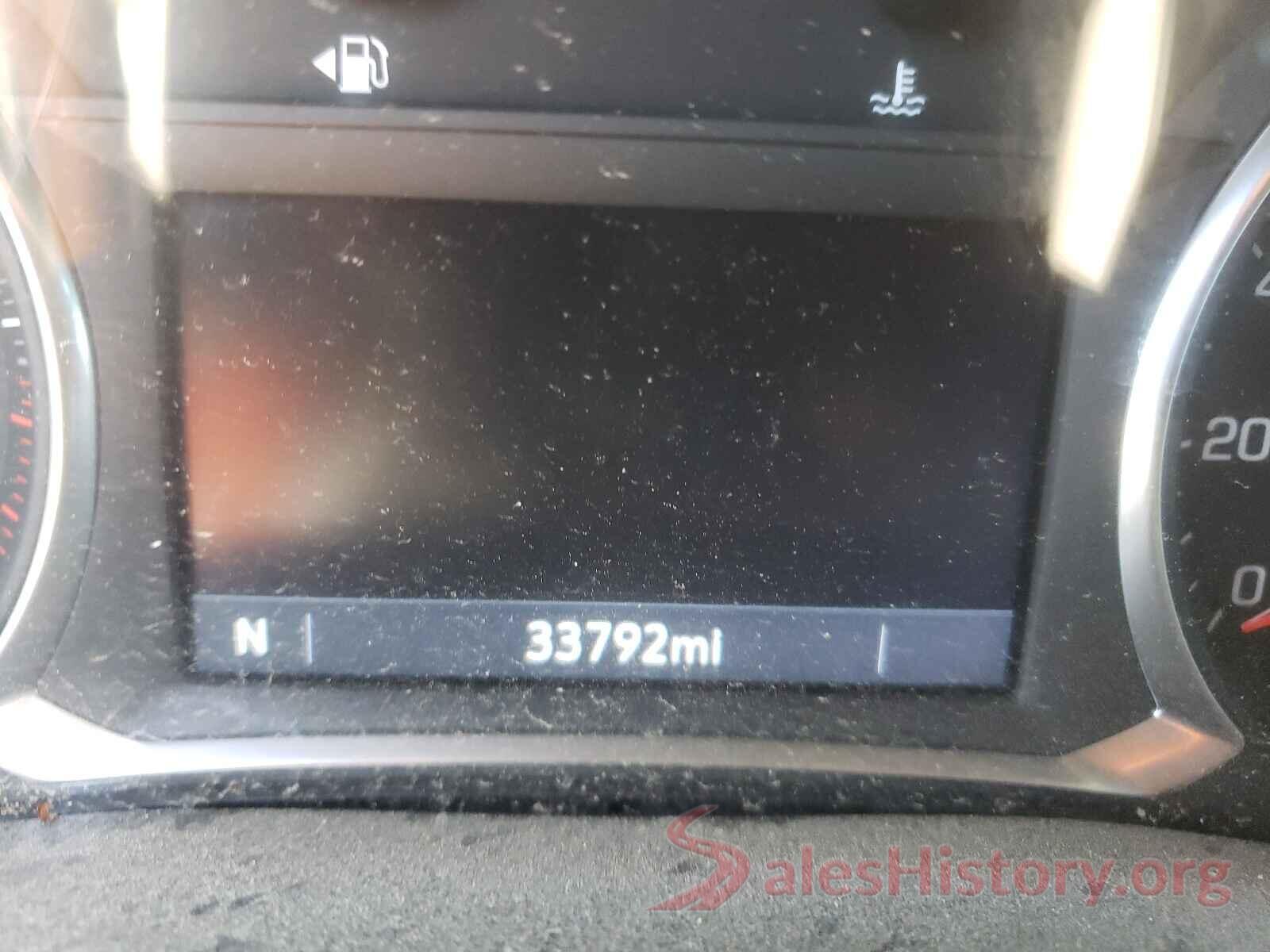 1GNERGKW2LJ182909 2020 CHEVROLET TRAVERSE