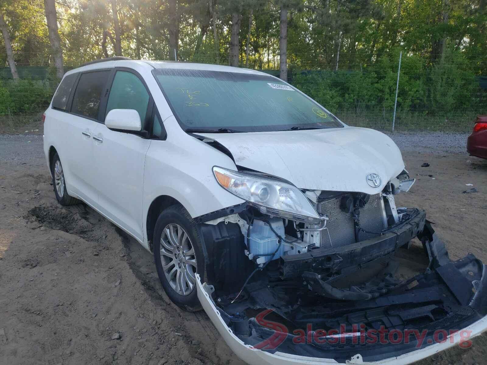 5TDYK3DC3GS712626 2016 TOYOTA SIENNA