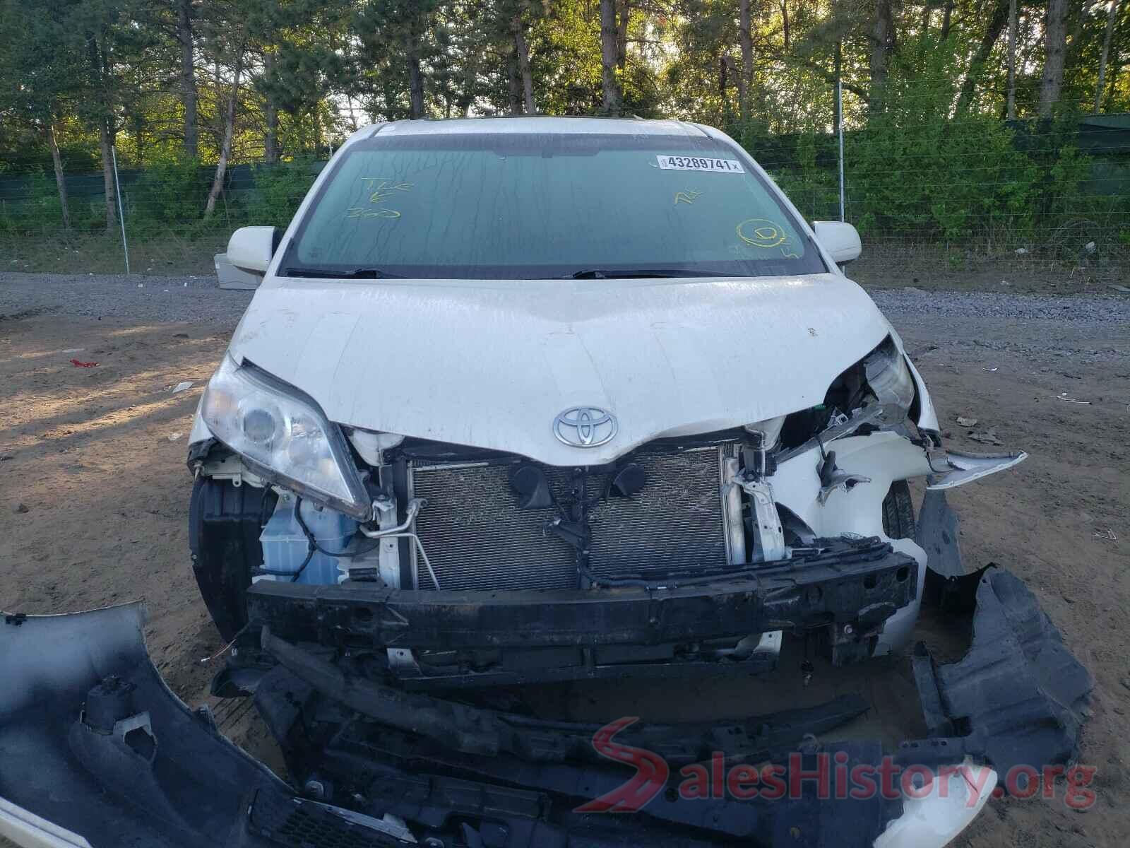 5TDYK3DC3GS712626 2016 TOYOTA SIENNA