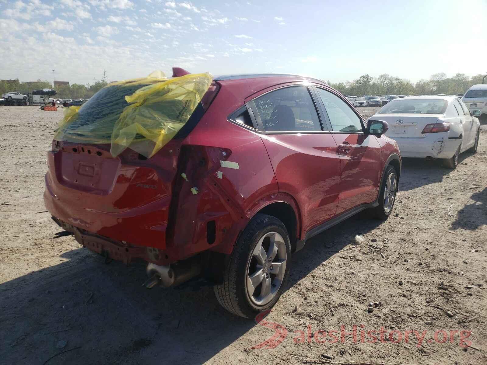 3CZRU6H78GM718901 2016 HONDA HR-V